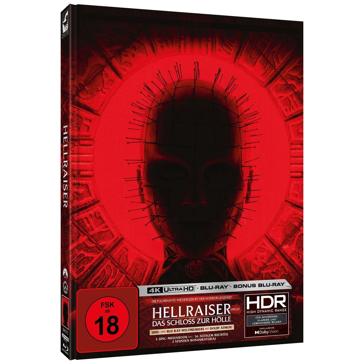 Восставший из ада (2022) (англ. язык) (4K UHD + 2 Blu-ray) Mediabook [Cover B]