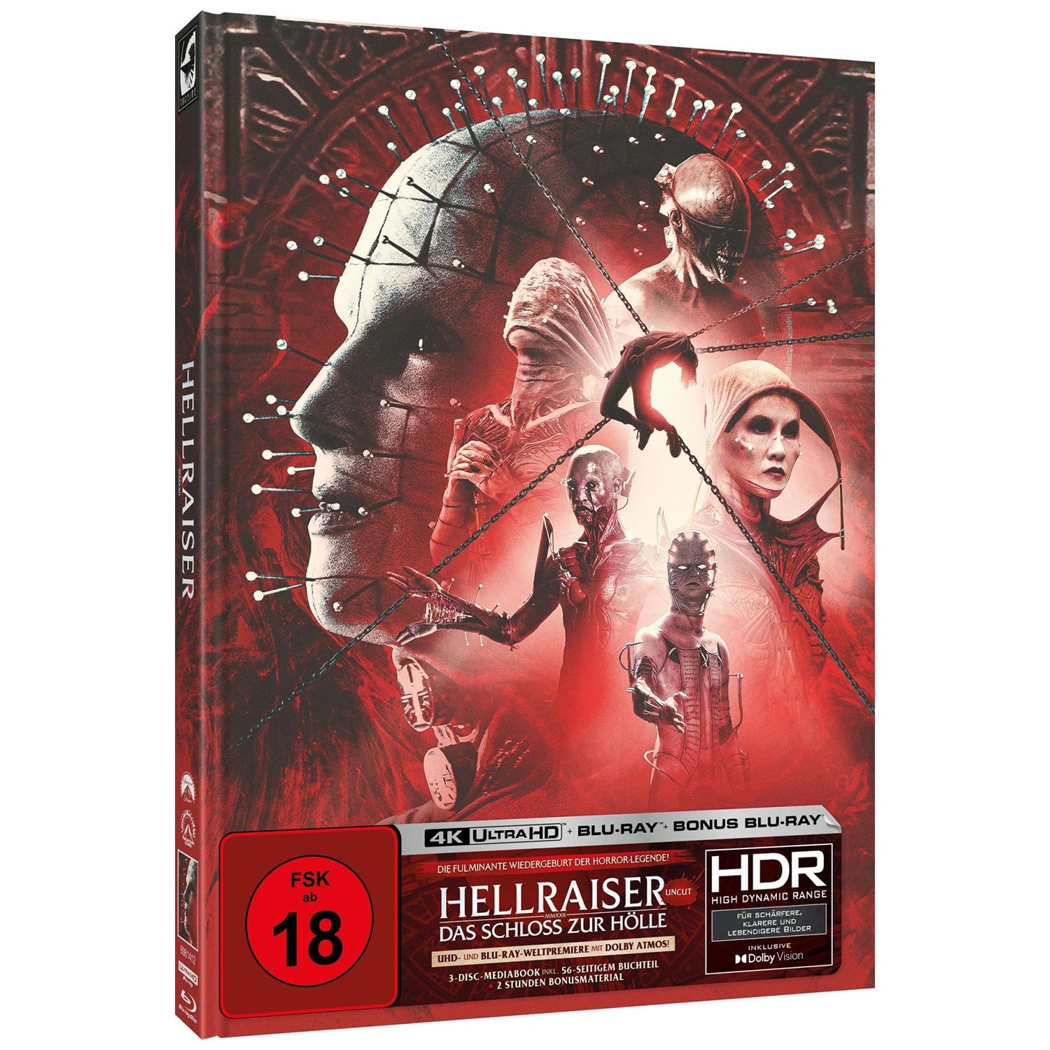 Восставший из ада (2022) (англ. язык) (4K UHD + 2 Blu-ray) Mediabook [Cover C]