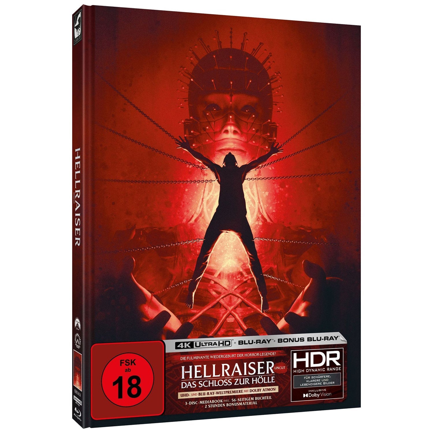 Восставший из ада (2022) (англ. язык) (4K UHD + 2 Blu-ray) Mediabook [Cover D]