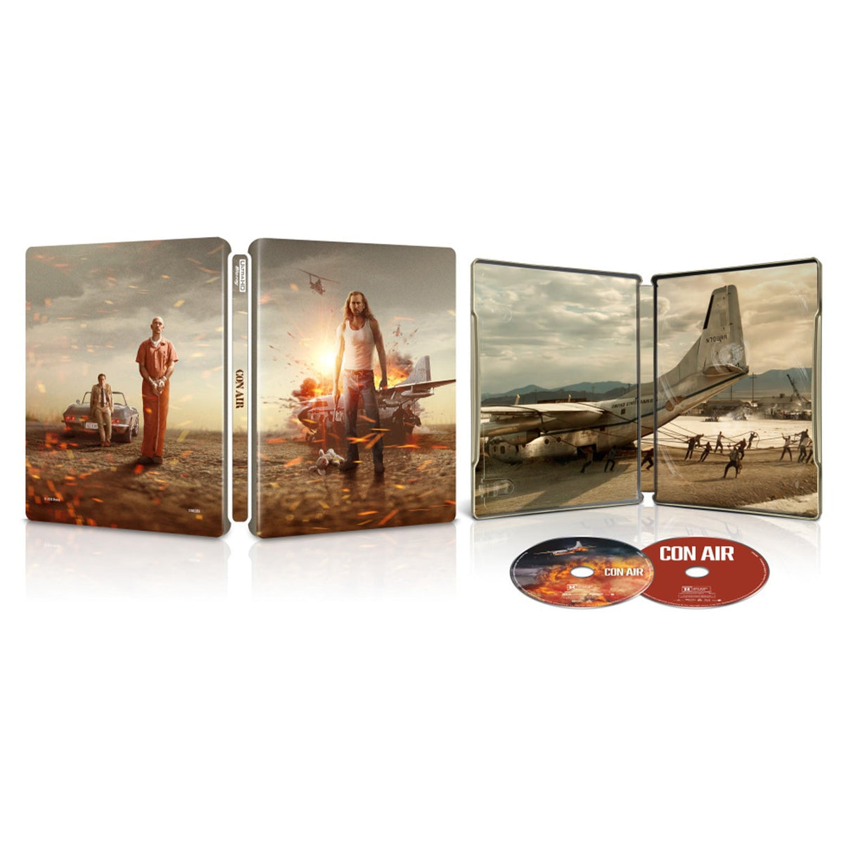 Воздушная тюрьма (1997) (англ. язык) (4K UHD + Blu-ray) Steelbook