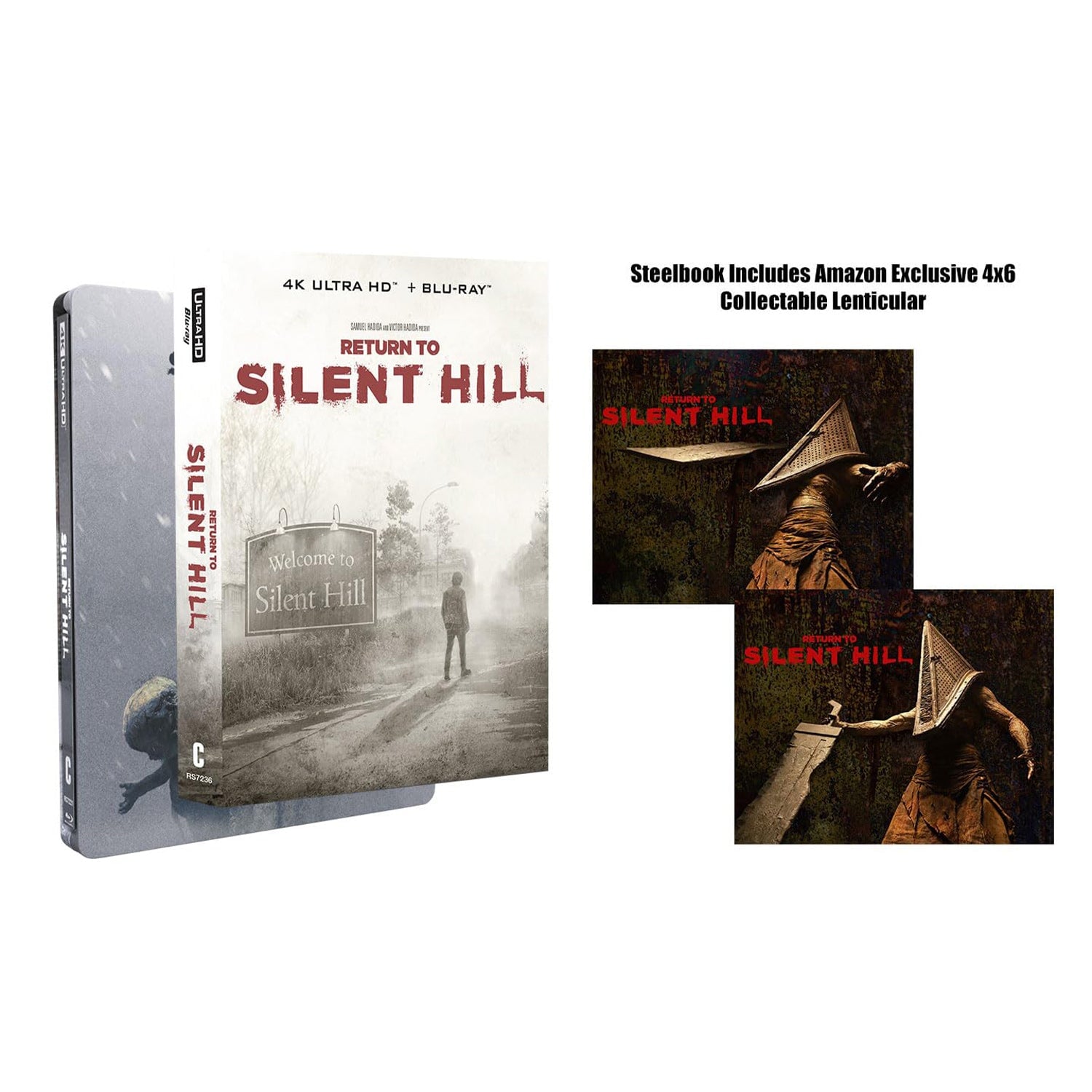 Возвращение в Сайлент Хилл (2026) (англ. язык) (4K UHD + Blu-ray) Steelbook Exclusive Collector's Edition