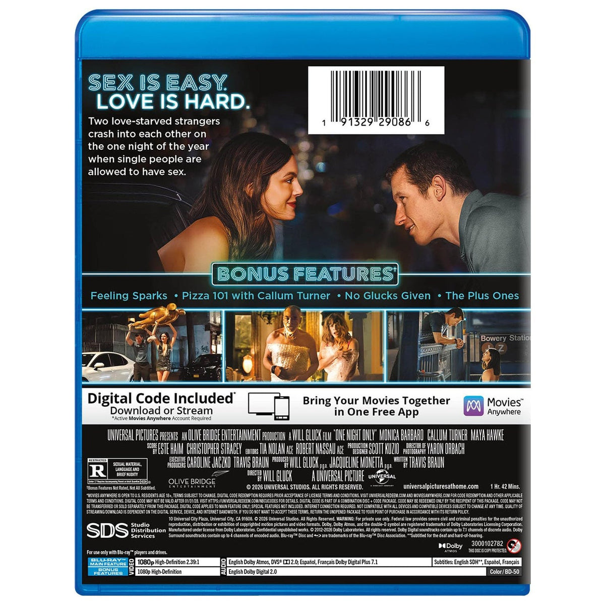 Всего одна ночь (2026) (англ. язык) (Blu-ray)