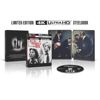 Вся президентская рать (1976) (англ. язык) (4K UHD Blu-ray) Steelbook