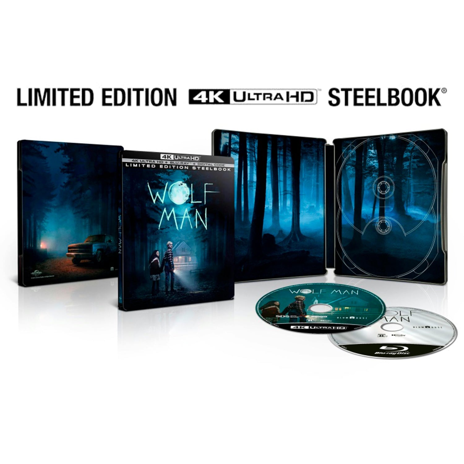 Вульфмен (2025) (англ. язык) (4K UHD + Blu-ray) Steelbook