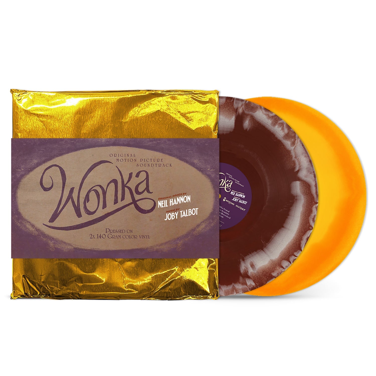 Wonka (Original Motion Picture Soundtrack) (Exclusive Orange with Yellow & Chocolate Cream Swirl Vinyl 2 LP)