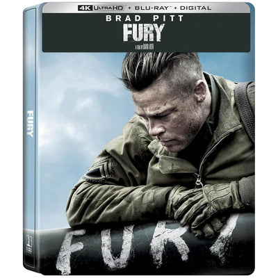 Ярость (2014) (англ. язык) (4K UHD + Blu-ray) Steelbook