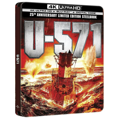 Ю-571 (2000) (англ. язык) (4K UHD + Blu-ray) Steelbook [25th Anniversary Edition]