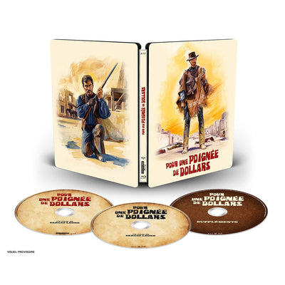 За пригоршню долларов (1964) (англ. язык) (4K UHD + 2 Blu-ray) Steelbook