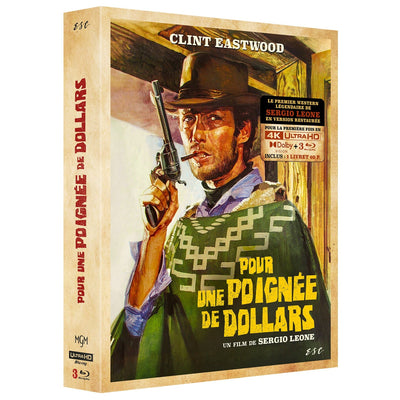 За пригоршню долларов (1964) (англ. язык) (4K UHD + 3 Blu-ray) Steelbook Limited Collector's Edition