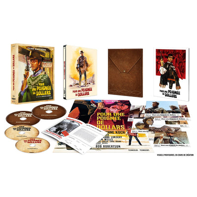 За пригоршню долларов (1964) (англ. язык) (4K UHD + 3 Blu-ray) Steelbook Limited Collector's Edition