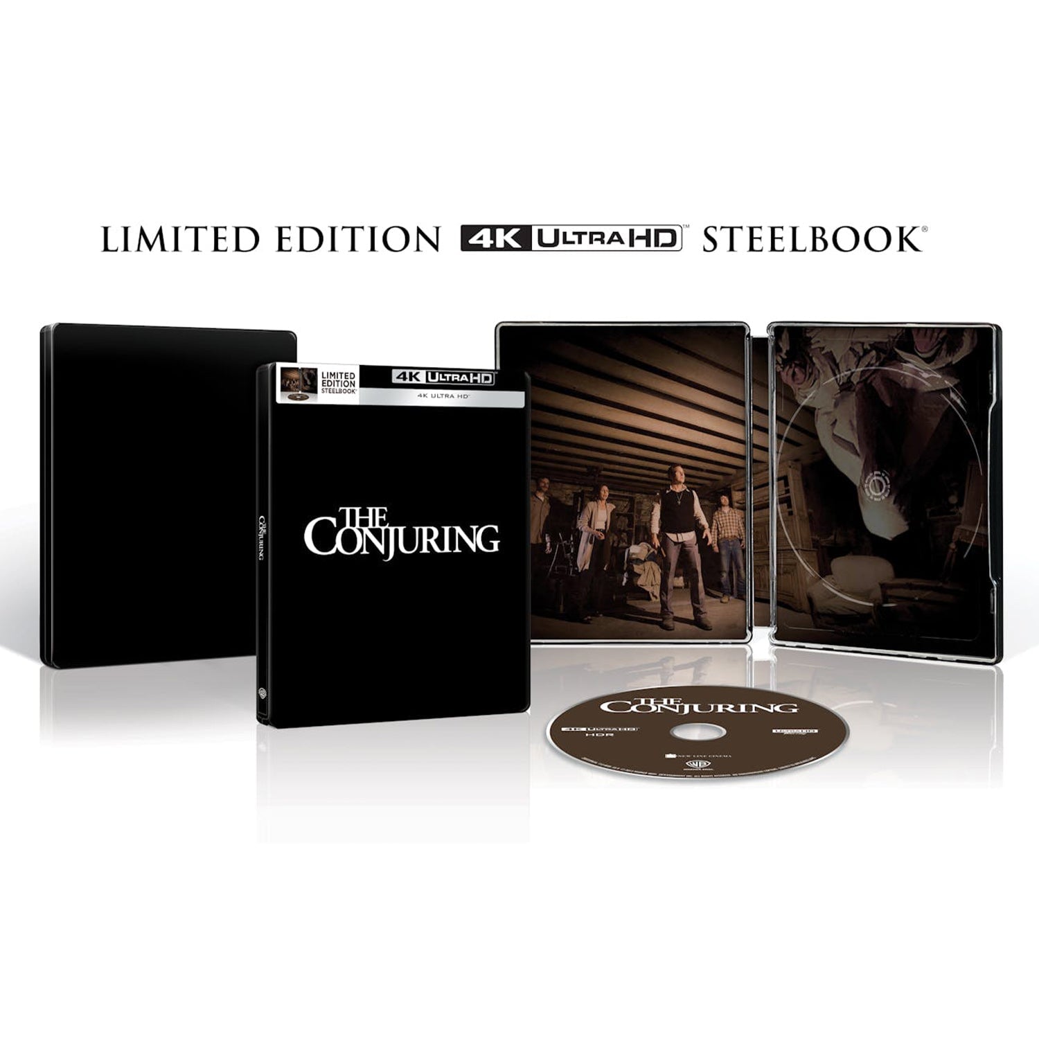 Заклятие (2013) (англ. язык) (4K UHD Blu-ray) Steelbook