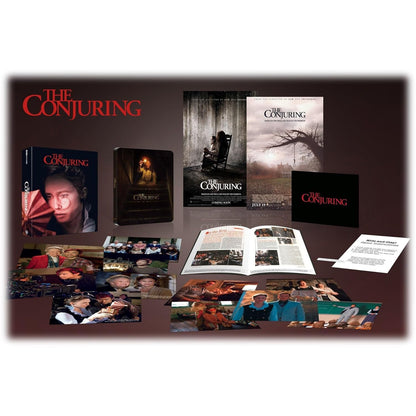 Заклятие (2013) (англ. язык) (4K UHD + Blu-ray) Steelbook Limited Collector's Edition