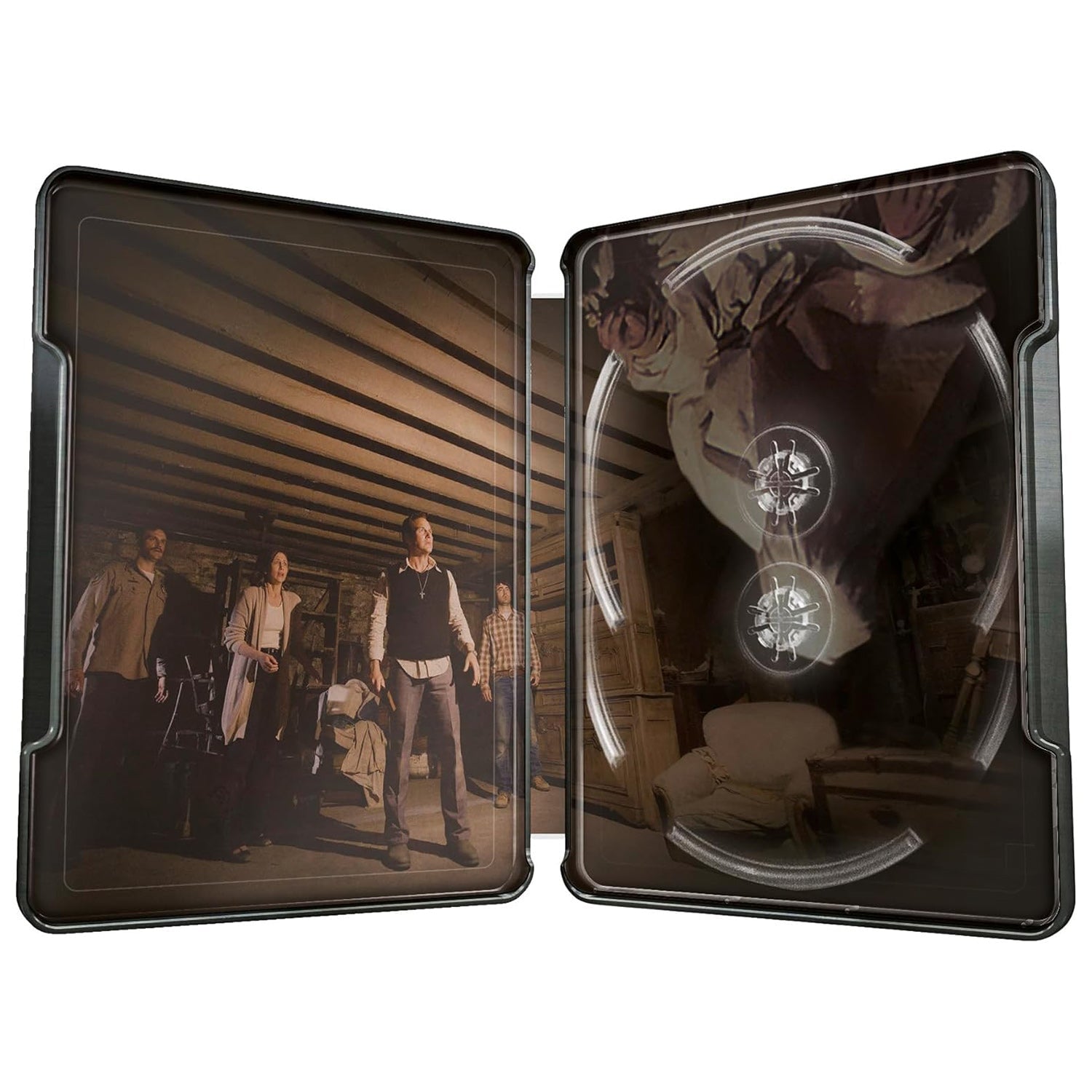 Заклятие (2013) (англ. язык) (4K UHD + Blu-ray) Steelbook Limited Collector's Edition