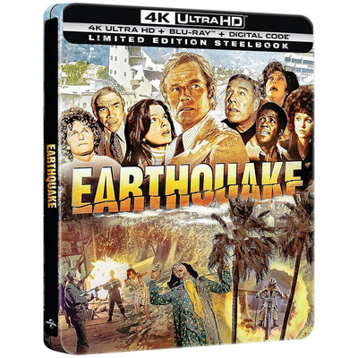 Землетрясение (1974) (англ. язык) (4K UHD + Blu-ray) Steelbook
