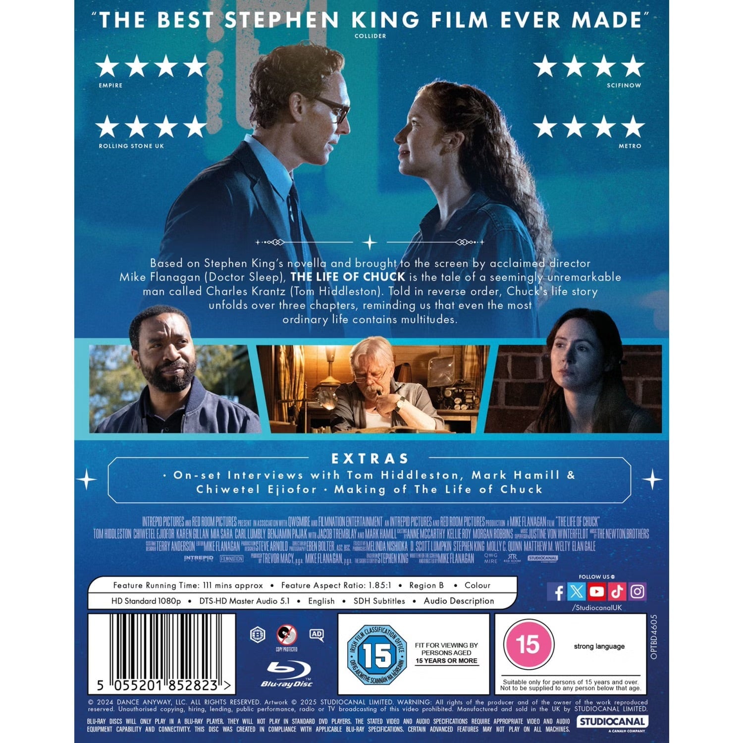 Життя Чака (2024) (англ. мова) (Blu-ray) (The Life of Chuck