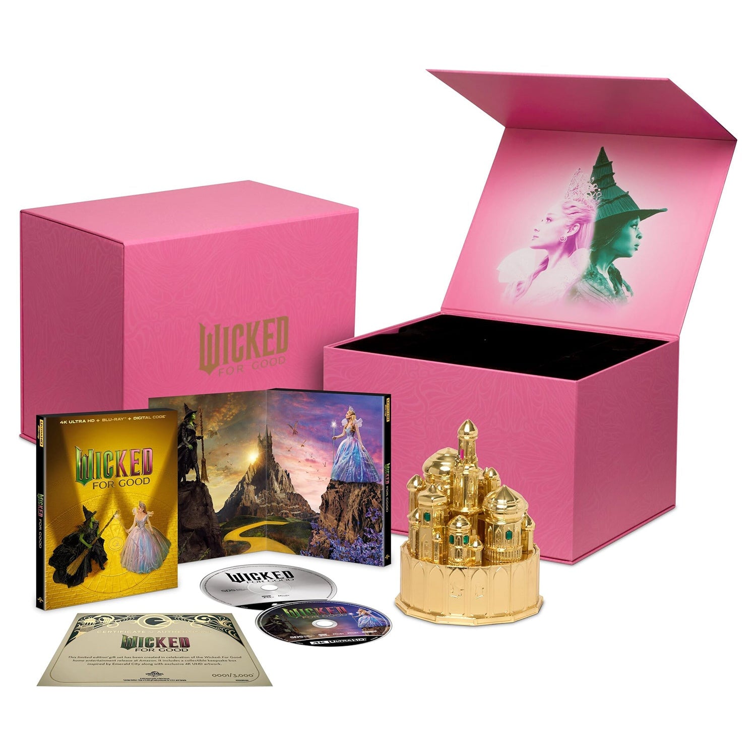 Злая. Часть 2 (2025) (англ. язык) (4K UHD + Blu-ray) Exclusive Giftset