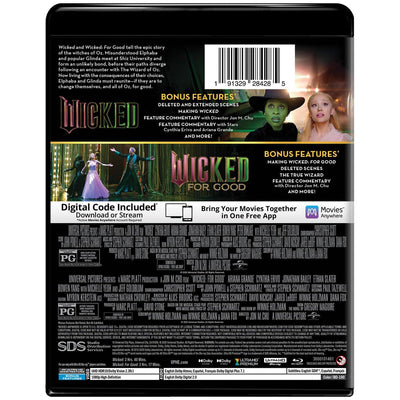 Злая. Части 1-2 (2024-2025) (англ. язык) (4K UHD)