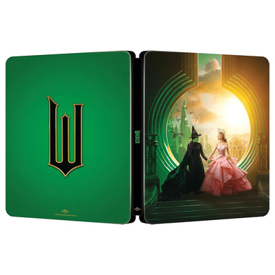 Злая: Сказка о ведьме Запада (2024) (англ. язык) (4K UHD + Blu-ray) Steelbook