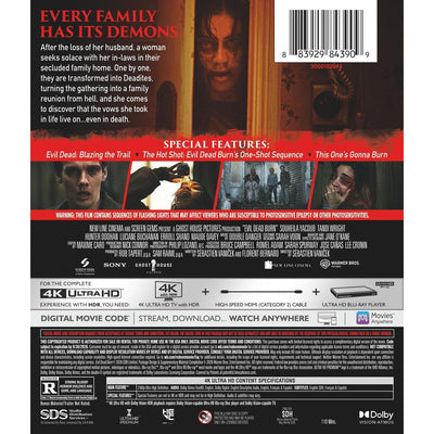 Зловещие мертвецы: Пекло (2026) (англ. язык) (4K UHD Blu-ray)
