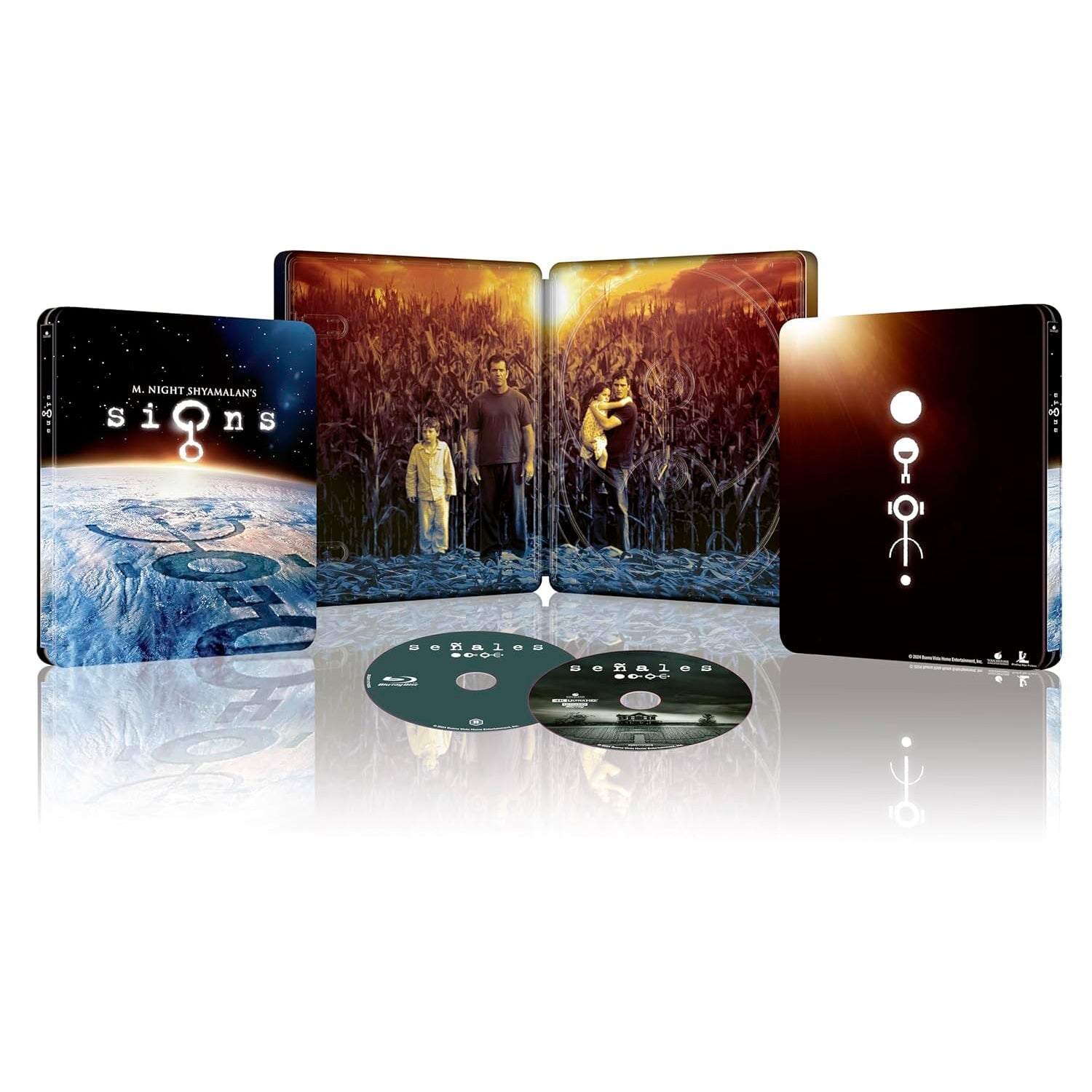 Знаки (2002) (4K UHD + Blu-ray) Steelbook