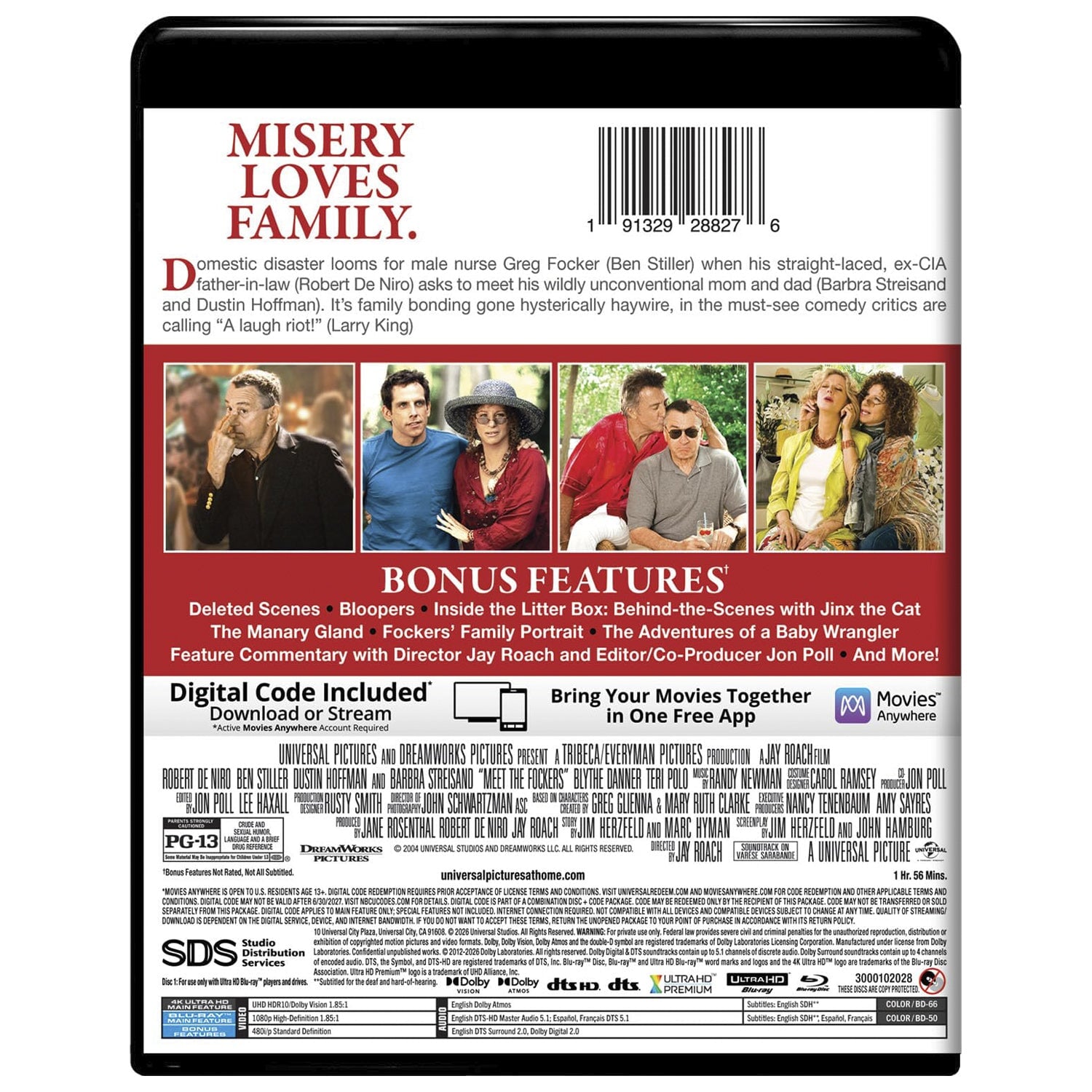 Знакомство с Факерами (2004) (англ. язык) (4K UHD + Blu-ray)