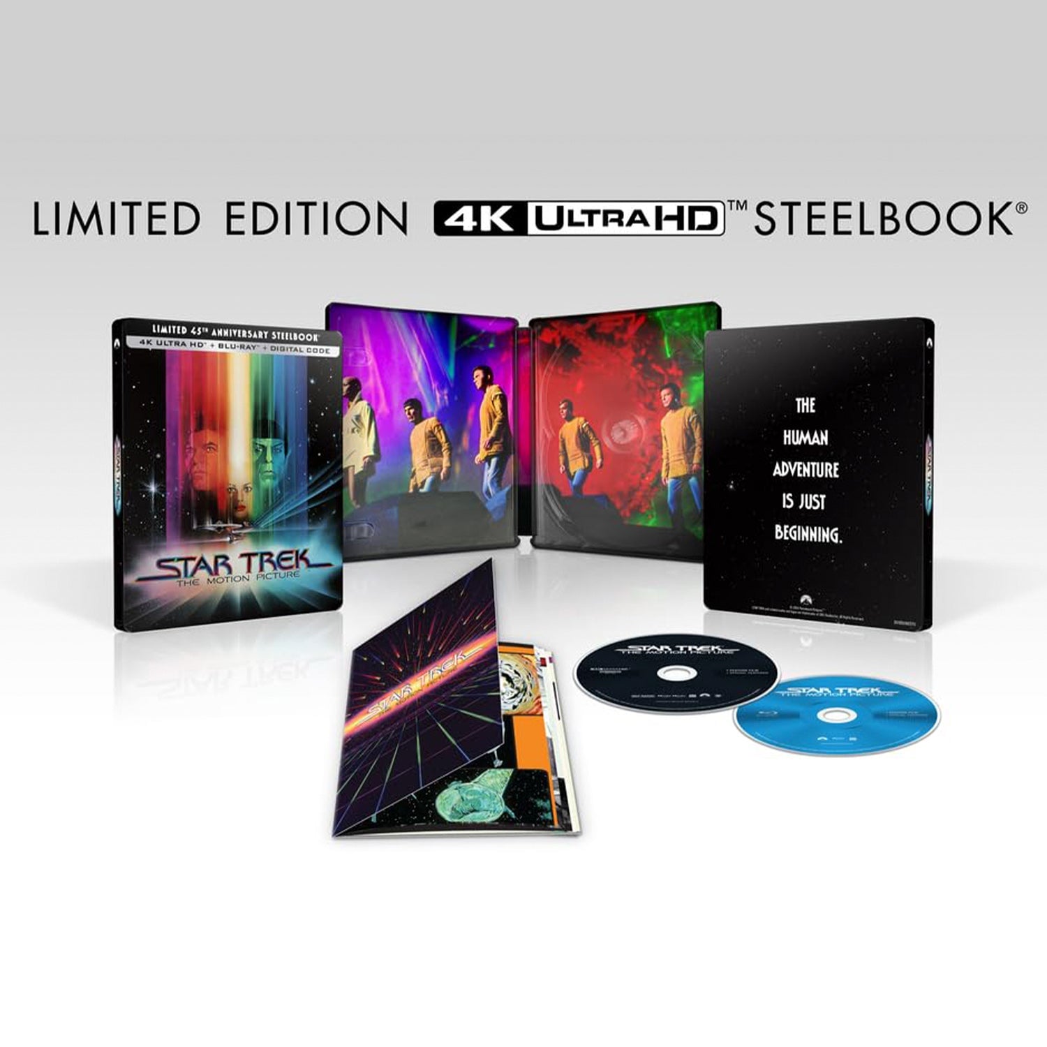 Звездный путь: Фильм (1979) (англ. язык) (4K UHD + Blu-ray) Steelbook ...