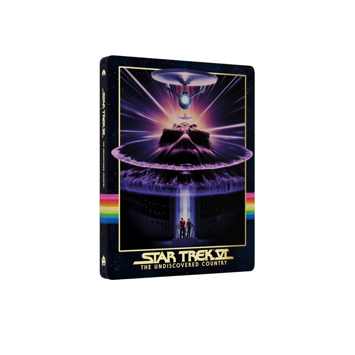 Звездный путь: Коллекция 6 фильмов (1979-1991) (англ. язык) (4K UHD + Blu-ray) Steelbook Library Case Collection