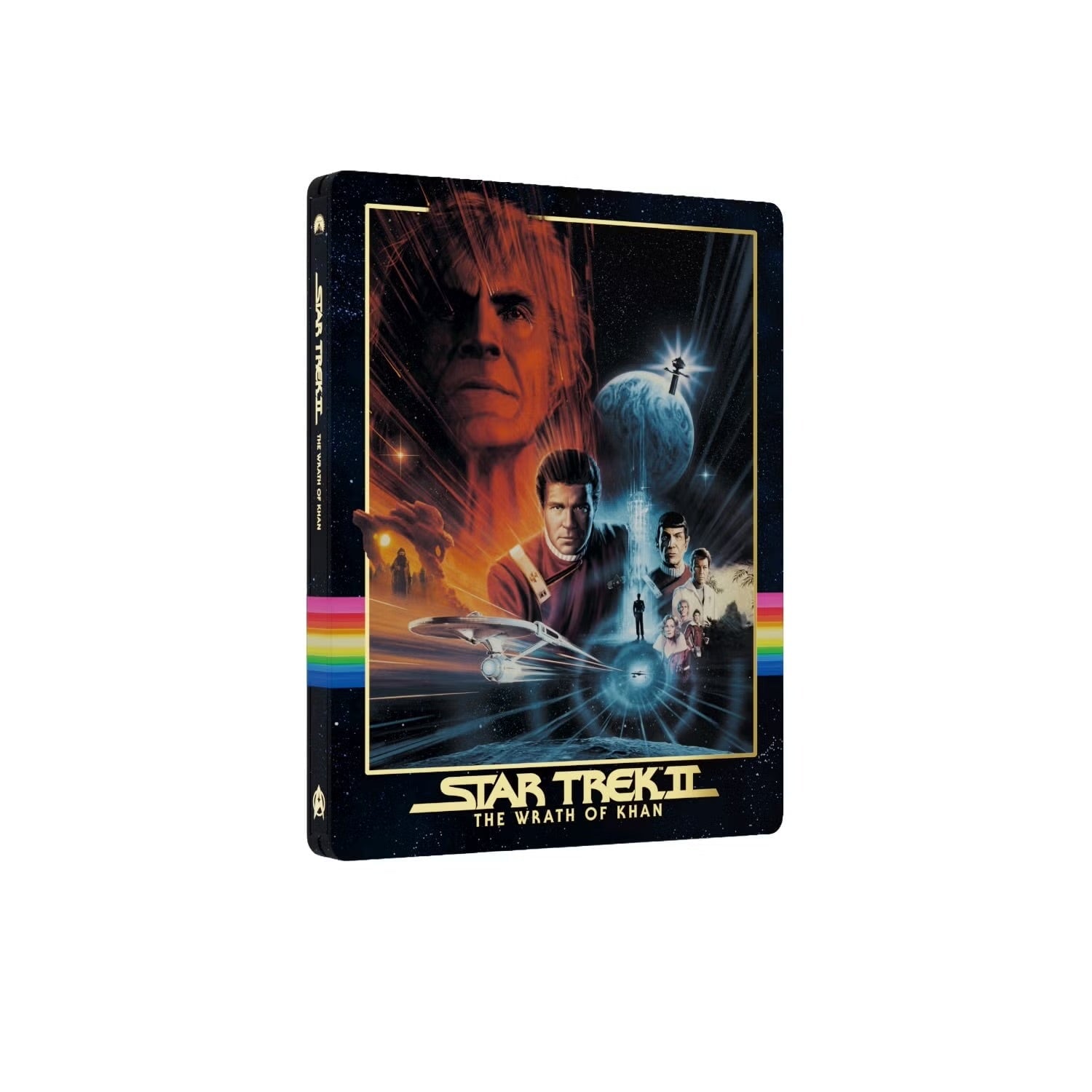 Звездный путь: Коллекция 6 фильмов (1979-1991) (англ. язык) (4K UHD + Blu-ray) Steelbook Library Case Collection