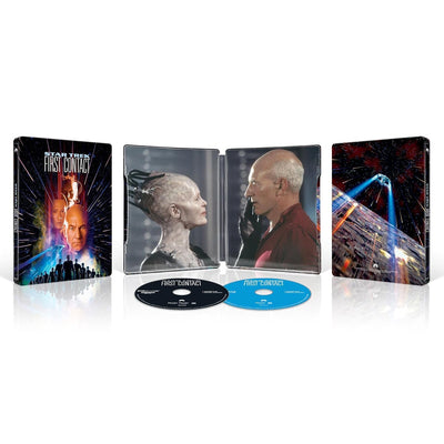 Звездный путь: Первый контакт (1996) (англ. язык) (4K UHD + Blu-ray) Steelbook [30th Anniversary]