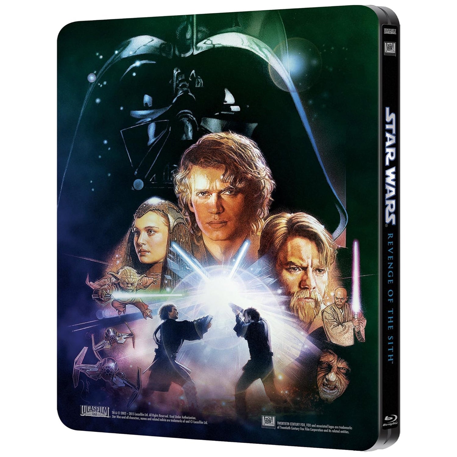 Звёздные войны: Эпизод III – Месть Ситхов (Blu-ray) Steelbook