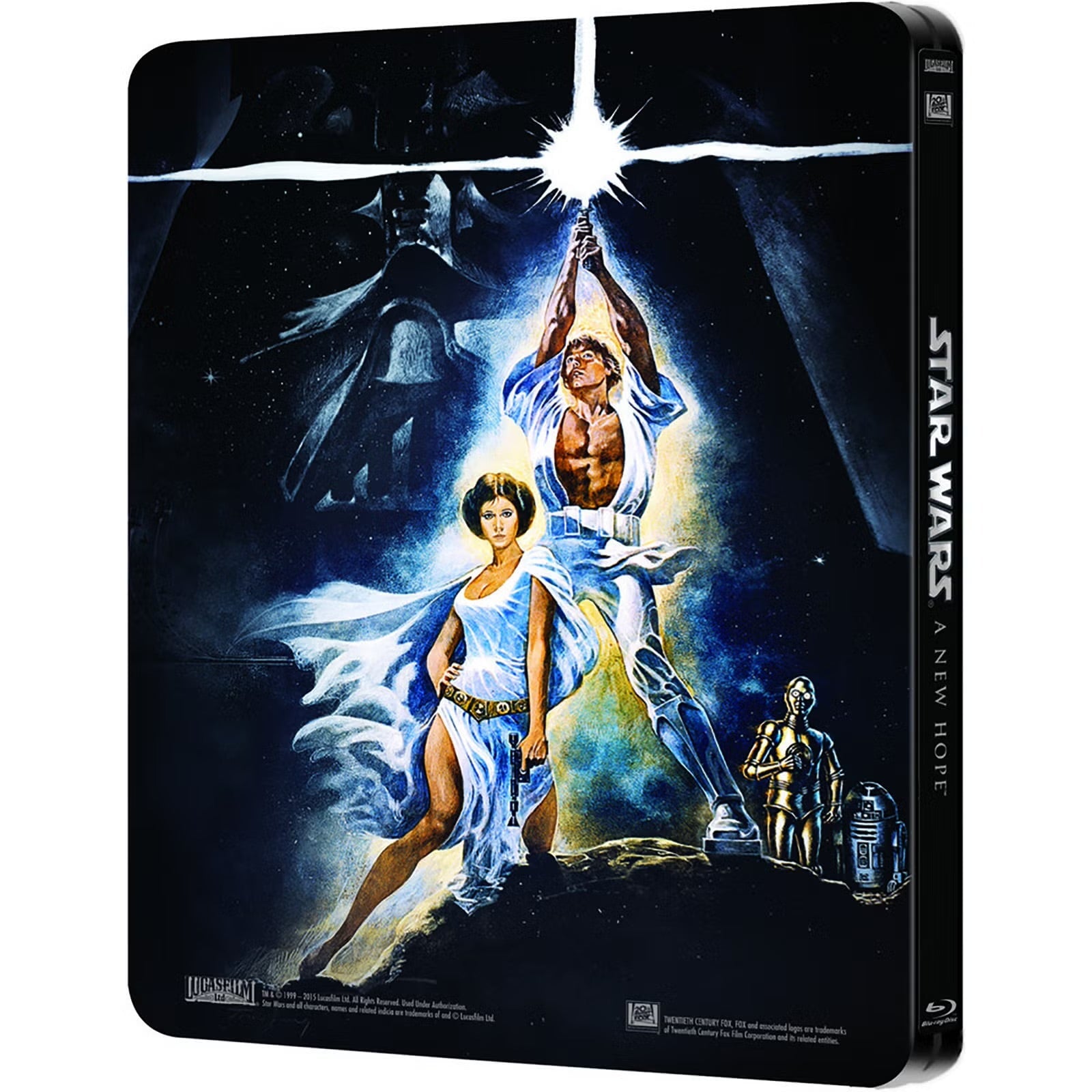 Звёздные войны: Эпизод IV – Новая надежда (Blu-ray) Steelbook