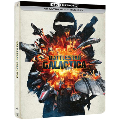 Звёздный крейсер «Галактика» (1978) (4K UHD + Blu-ray) Steelbook