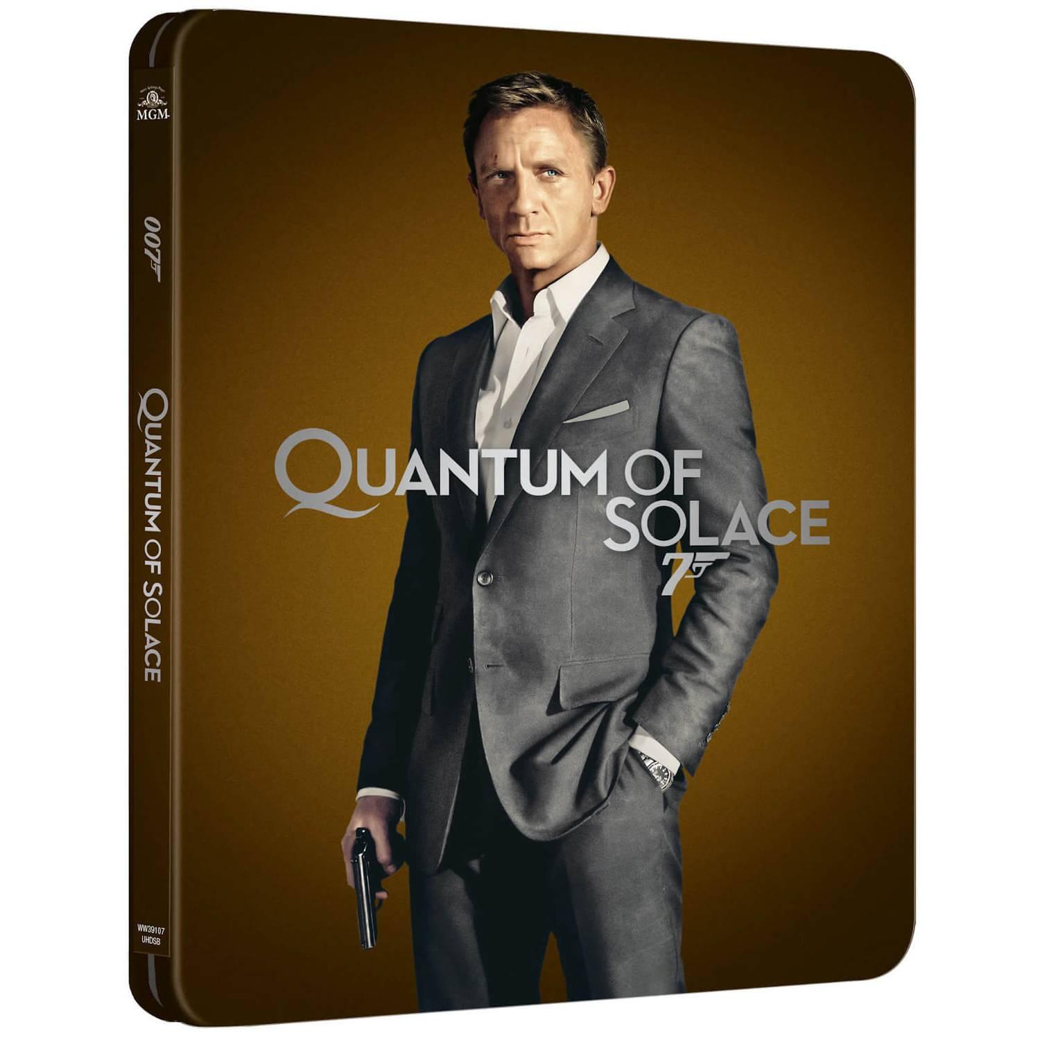 007: Квант милосердия (англ. язык) (4K UHD + Blu-ray) Steelbook