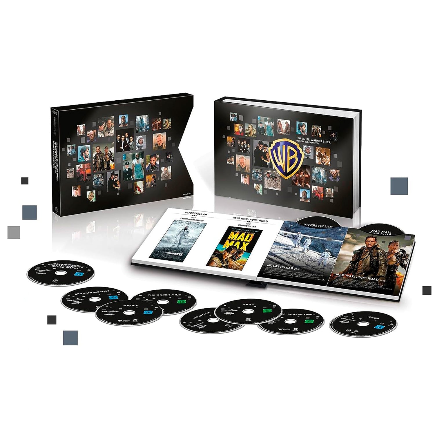 100 Years of Warner Bros. - Современные блокбастеры: Коллекция 10 фильмов (4K UHD Blu-ray)