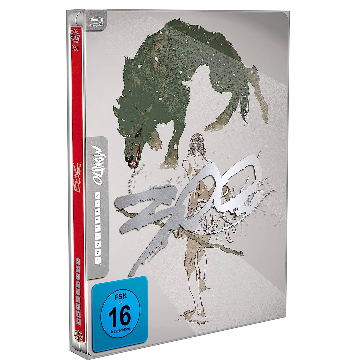 300 спартанцев (англ. язык) (Blu-ray) Mondo #028 Steelbook