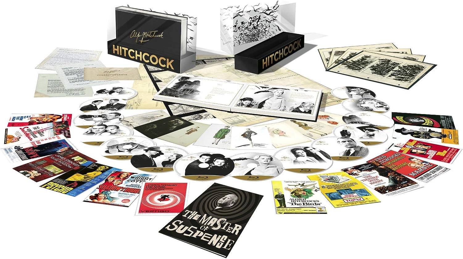 Alfred Hitchcock: The Masterpiece Collection (14 Blu-ray) Limited Edition Alfred Hitchcock: The Masterpiece Collection (14 Blu-ray) Limited Edition