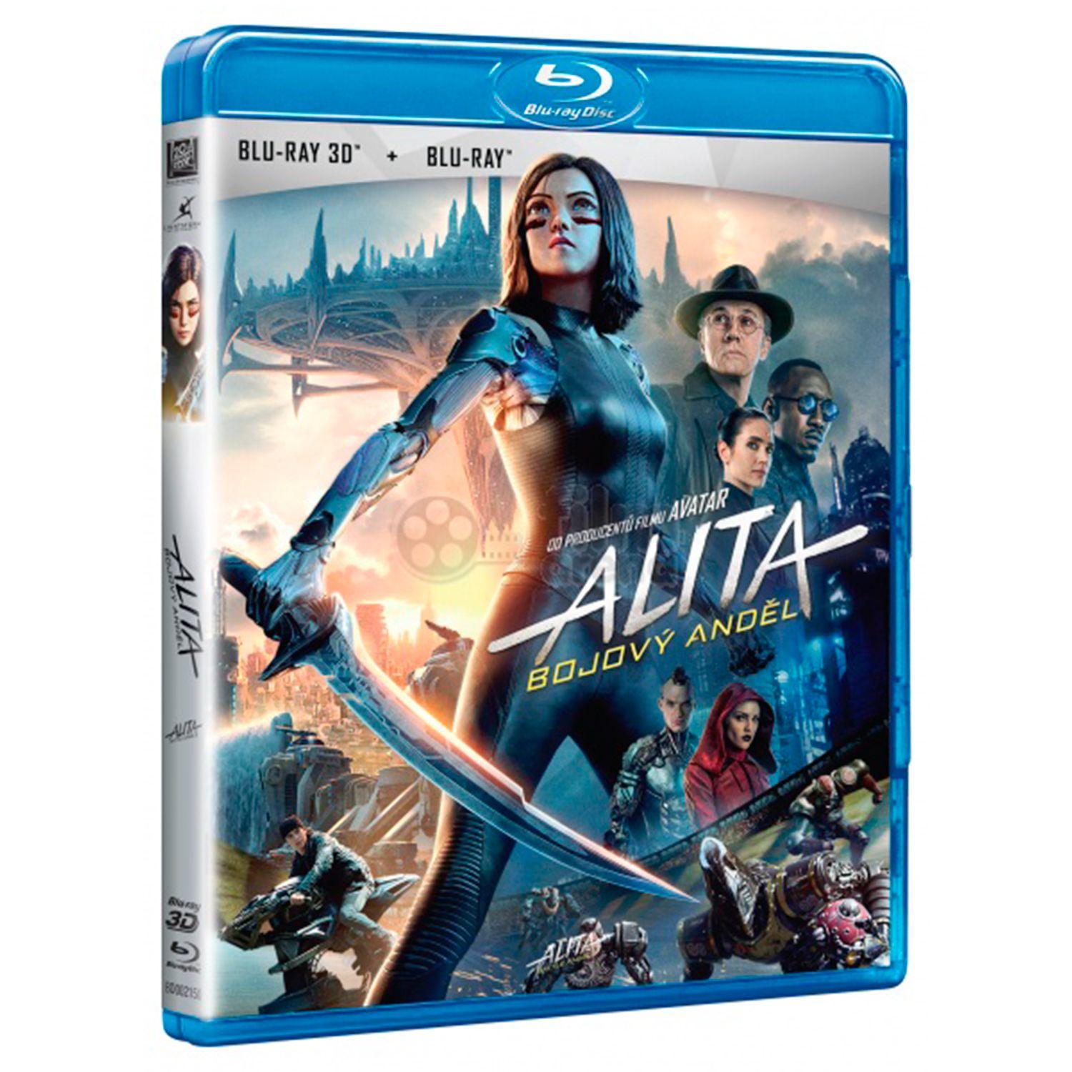 Алита: Боевой ангел 3D + 2D (2 Blu-ray)