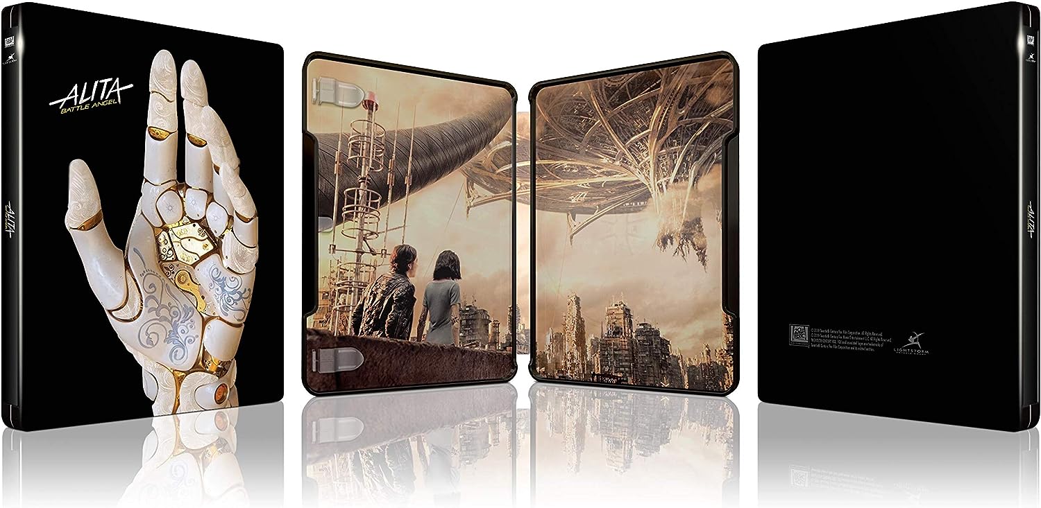 Алита: Боевой ангел 3D + 2D (2 Blu-ray) Steelbook