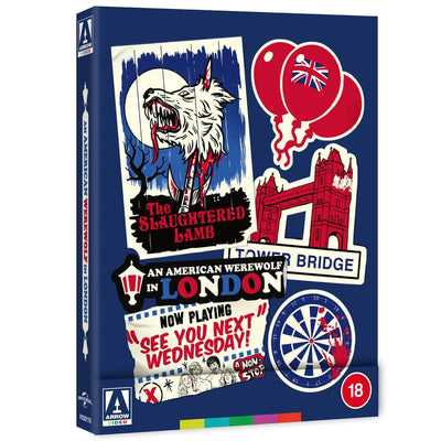 Американский оборотень в Лондоне (1981) (англ. язык) (Blu-ray) Steelbook Rigid Slipcase