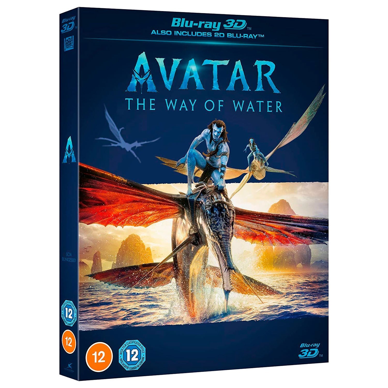 Аватар: Путь воды (англ. язык) (3D Blu-ray + 2 Blu-ray)