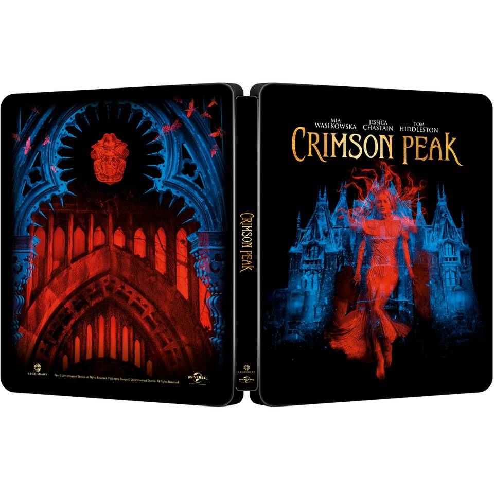 Багровый пик (Blu-ray) Steelbook