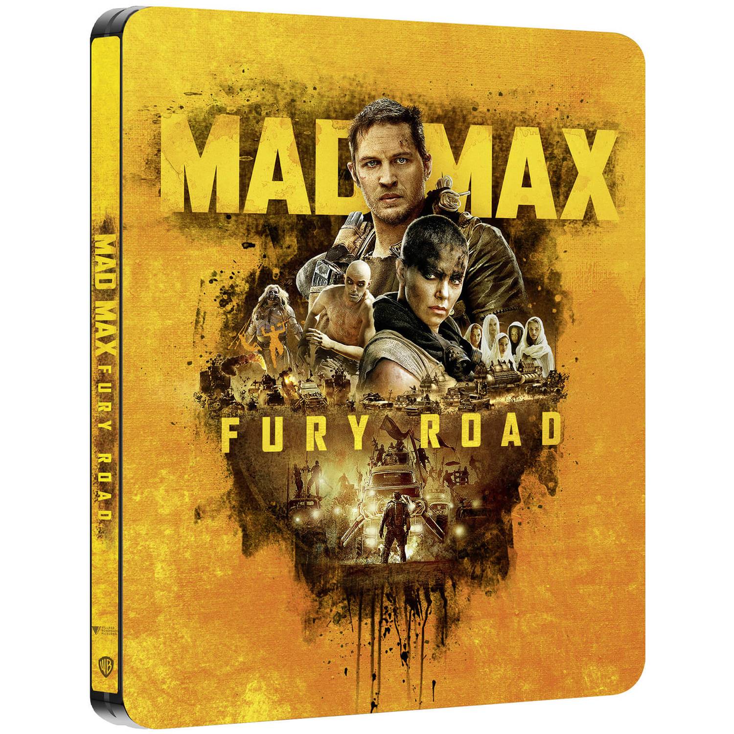 Безумный Макс: Дорога ярости (англ. яз.) (4K UHD + 2 Blu-ray) Steelbook