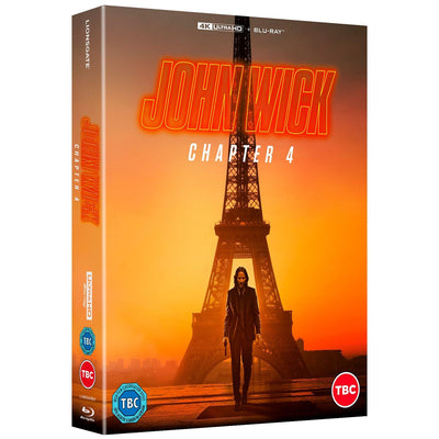 Джон Уик 4 (2023) (англ. язык) (4K UHD + Blu-ray) 12 Art Cards + Booklet