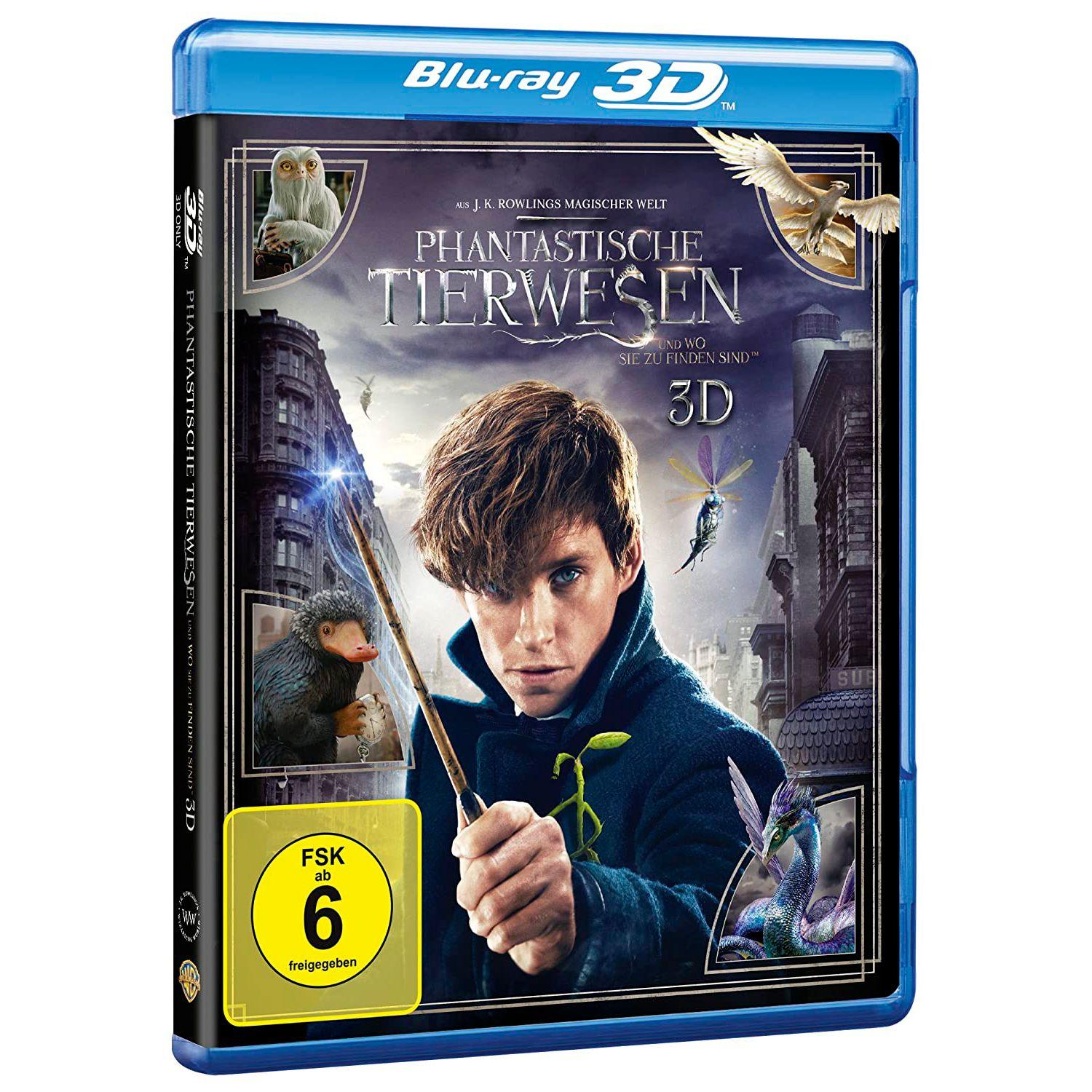 Фантастические твари и где они обитают 3D + 2D (2 Blu-ray)