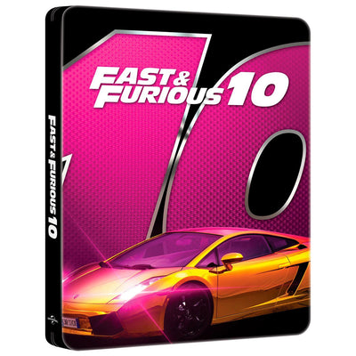 Форсаж 10 (англ. язык) (4K UHD + Blu-ray) Steelbook