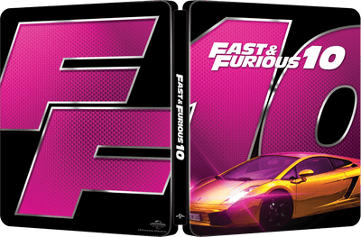 Форсаж 10 (англ. язык) (4K UHD + Blu-ray) Steelbook