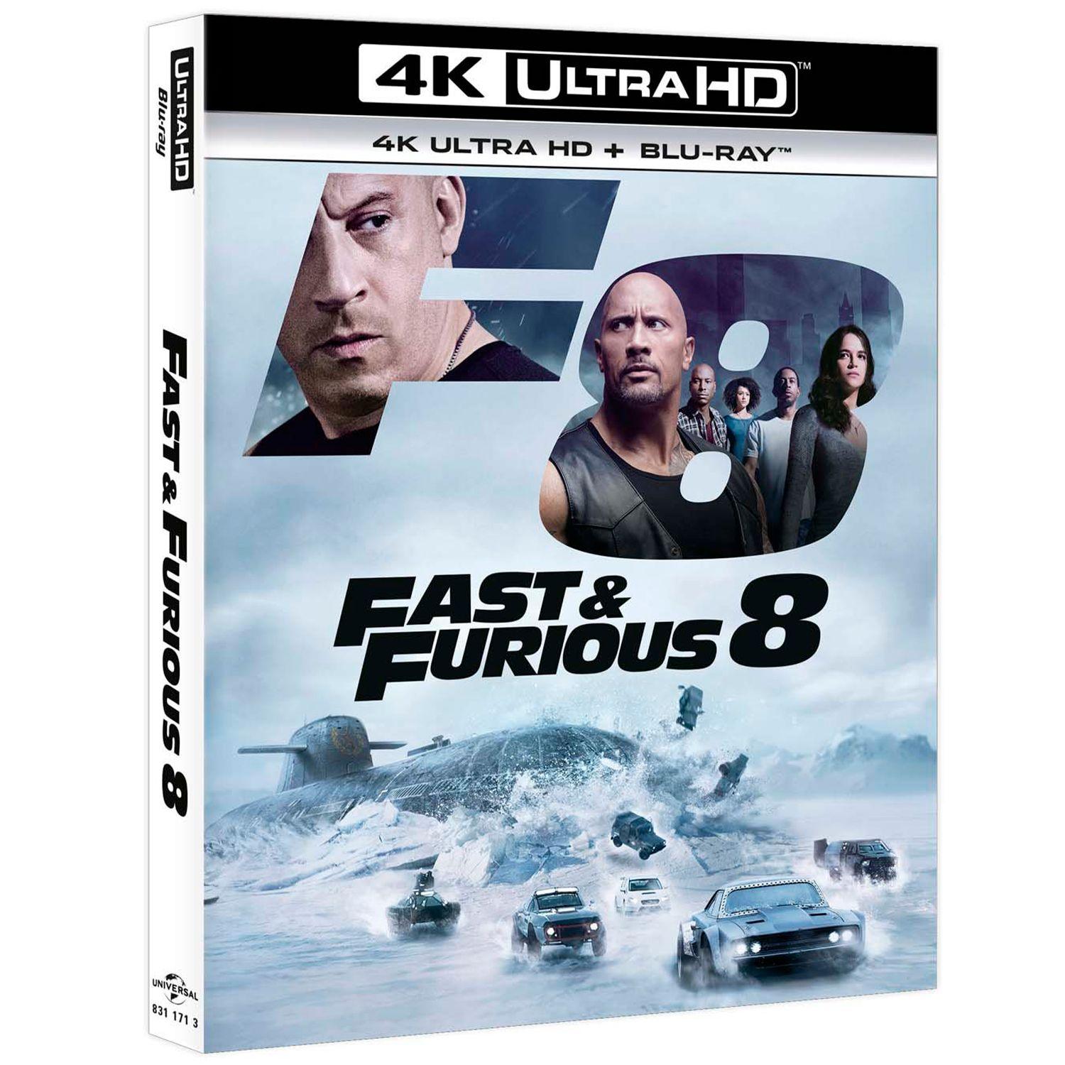 Форсаж 8 (4K UHD + Blu-ray)