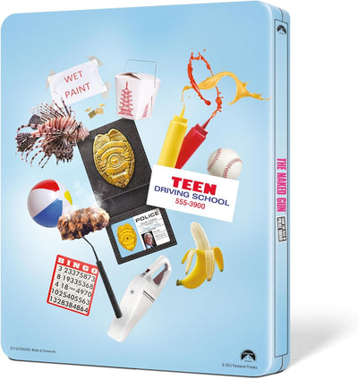 Голый пистолет (1988) (англ. язык) (4K UHD + Blu-ray) Steelbook