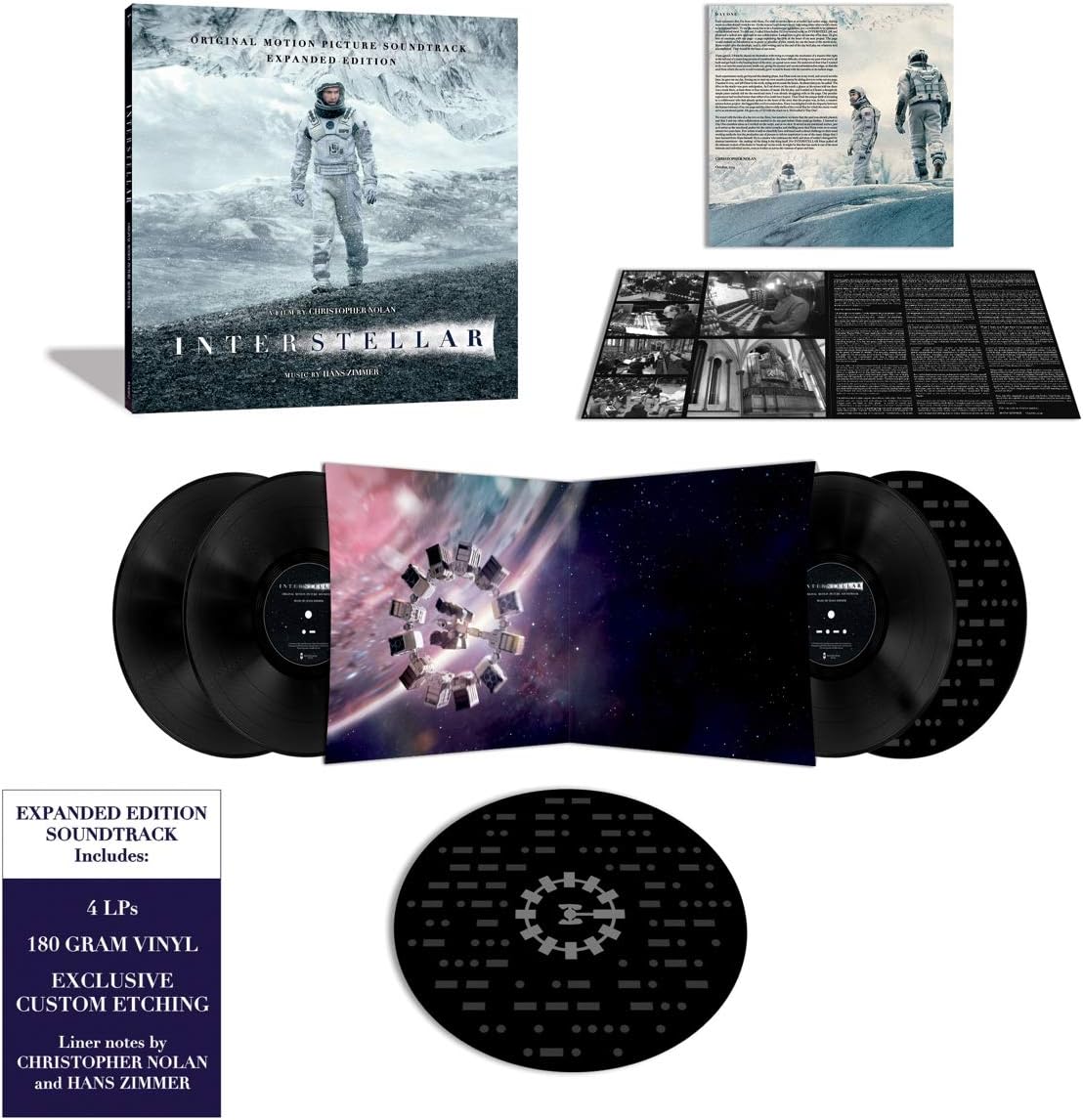 Interstellar (Original Motion Picture Soundtrack) Expanded Edition (Vinyl 4 LP)