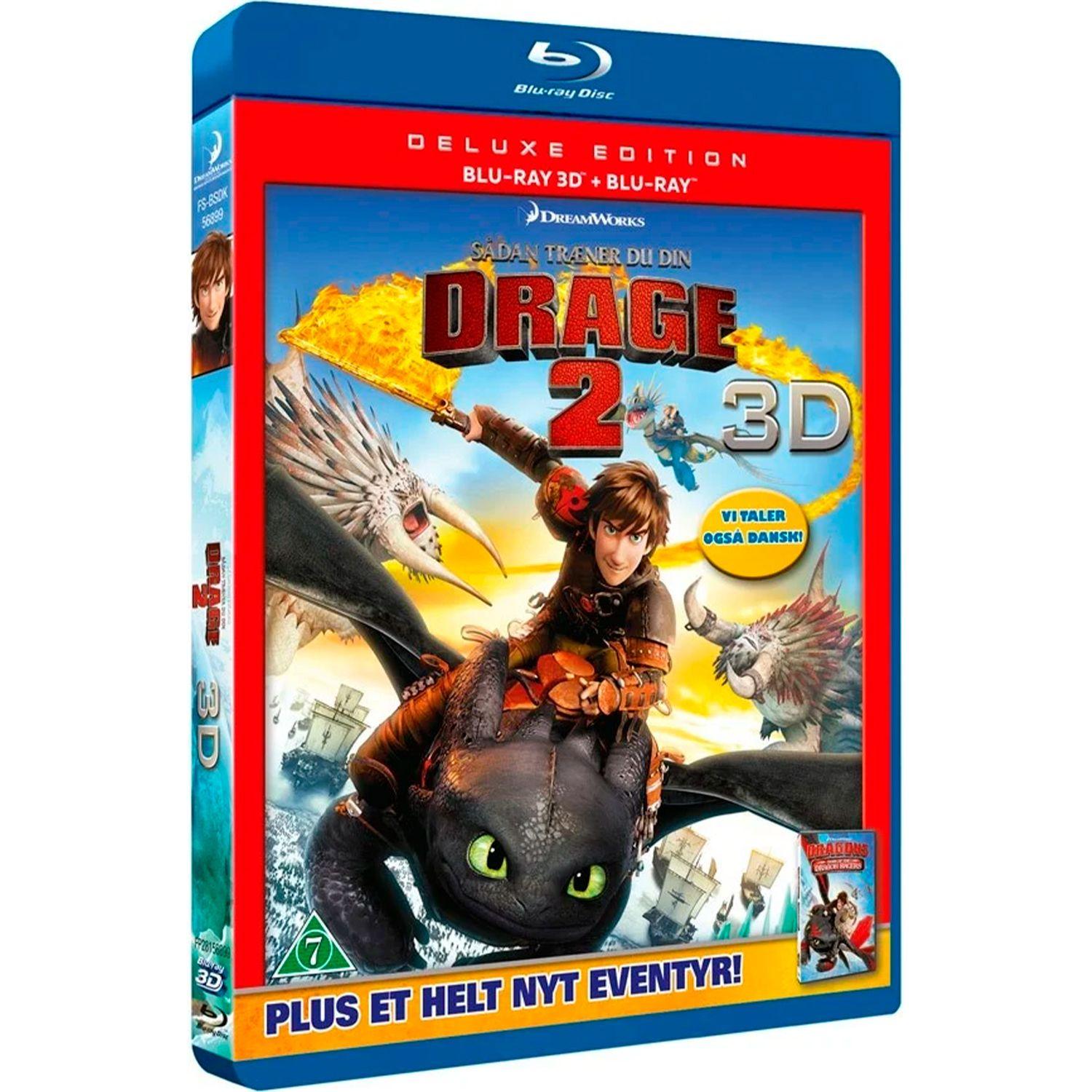 Как приручить дракона 2 3D + 2D (2 Blu-ray)